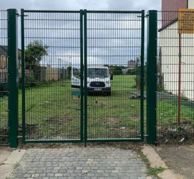 Twin-Wire Mesh Gates