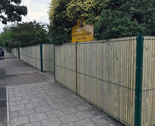 School Privacy Fencing