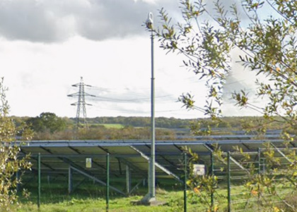 Solar Farm CCTV Integration