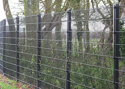 SolarGard Aurora Solar Farm Security Fencing